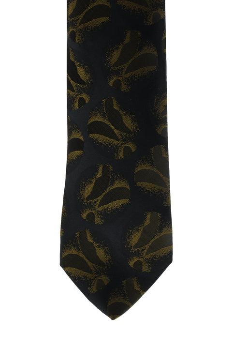 Mustard Patterned Tie