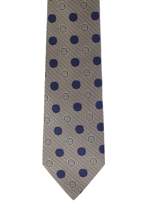 Medium Brown Patterned Tie