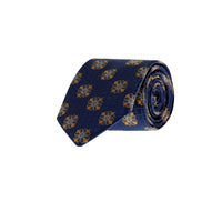 Medium Brown Patterned Tie