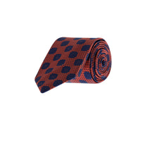 Dark Burgundy Patterned Tie
