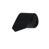 Black Patterned Tie
