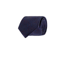 Dark Navy Patterned Tie