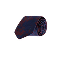 Dark Burgundy Patterned Tie