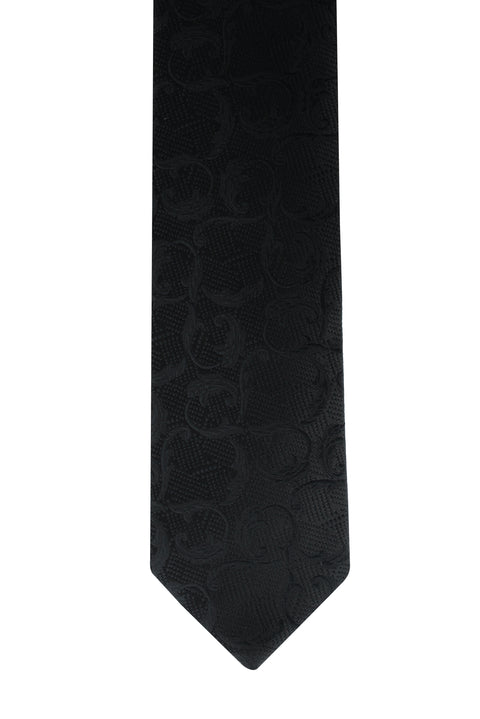 Black Paisley Tie
