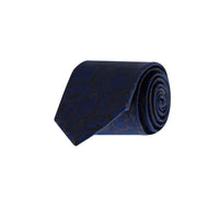 Dark Brown Paisley Patterned Tie