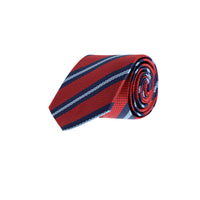 Dark Burgundy Patterned Tie