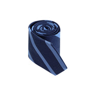 Dark Navy Patterned Tie