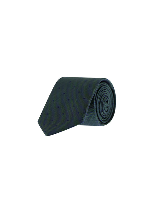 Dark Green Patterned Tie