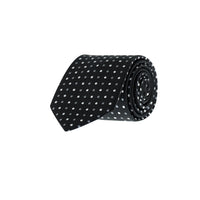 Light Black Polka Dot Tie