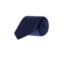 Light Navy Patterned Tie