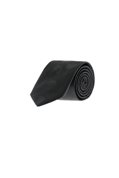 Black Polka Dot Tie