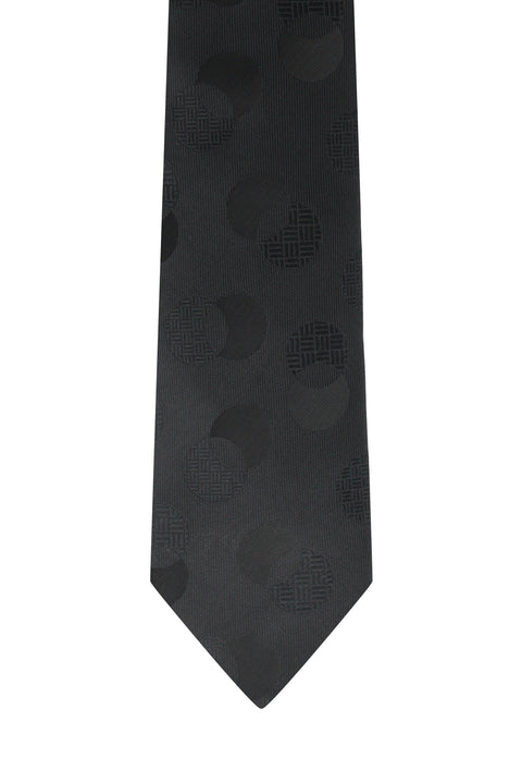 Black Polka Dot Tie