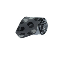 Medium Grey Polka Dot Tie