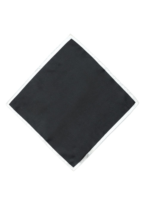 Light Black Plain Handkerchief