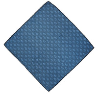 Dark Navy Patterned Handkerchief
