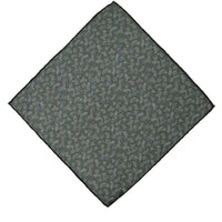 Dark Brown Patterned Handkerchief