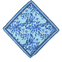 Dark Green Patterned Handkerchief