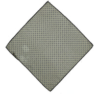 Dark Brown Patterned Handkerchief