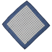 Medium Grey Patterned Handkerchief