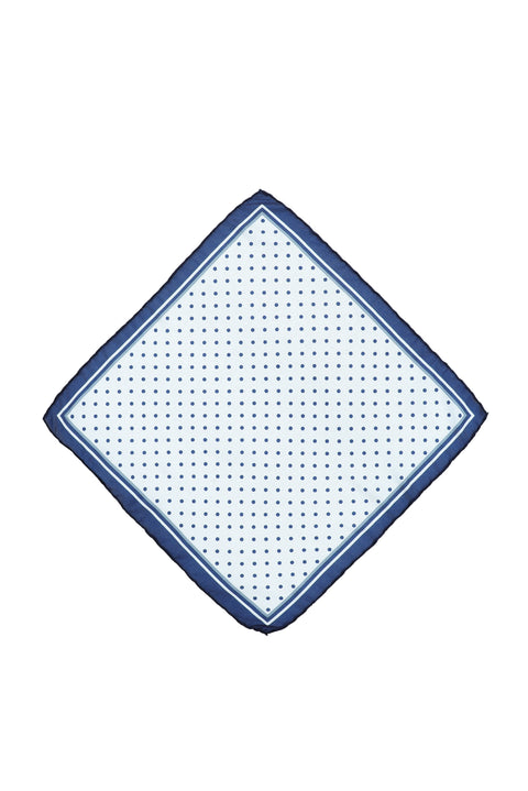 White Patterned Handkerchief