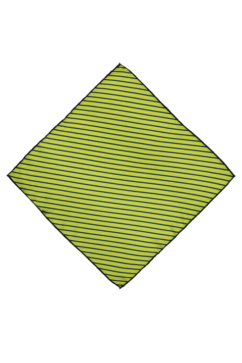 Yellow Patterned Handkerchief
