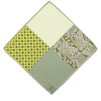 Dark Green Patterned Handkerchief