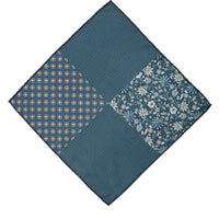Black Patterned Handkerchief