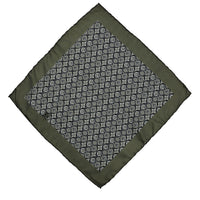 Medium Grey Patterned Handkerchief