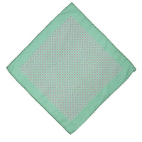 Dark Green Patterned Handkerchief