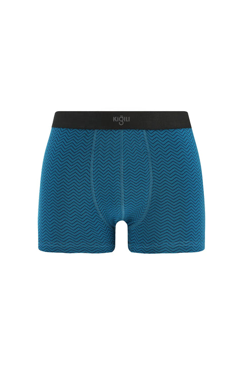 Çok Renkli Premium 5'li Pamuklu Likralı Rahat Esnek Boxer Seti (Damat Bohçası - Çeyiz Seti)