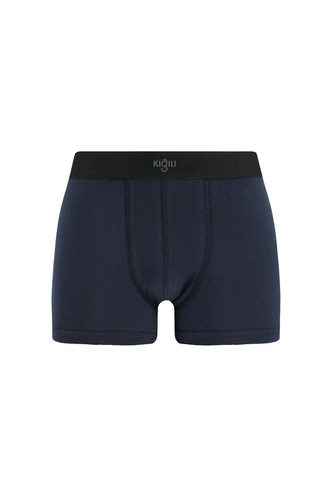Çok Renkli Premium 5'li Pamuklu Likralı Rahat Esnek Boxer Seti (Damat Bohçası - Çeyiz Seti)