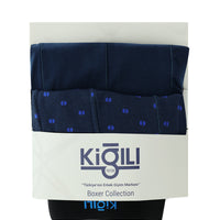 Indigo 2-Pack Patterned Cotton Boxer Set