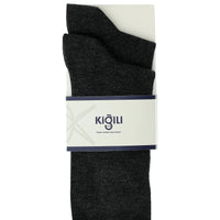 Light Anthracite Melange 2-Pack Plain Socks