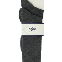 Light Smoke Melange 2-Pack Plain Socks