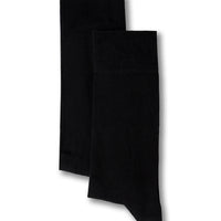 Dark Navy Blue 2-Pack Cotton Lycra Stretchy Plain Sock Set