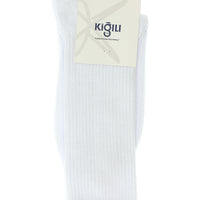 White 2-Pack Cotton Men's Tennis Socks Set