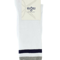 Off-White 2-Pack Cotton Men's Tennis Socks