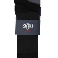 Black 2-Pack Patterned Cotton Socks Set