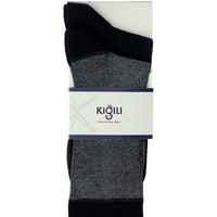 Navy Blue 2-Pack Cotton Patterned Socks