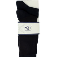 Light Navy Blue 2-Pack Cotton Patterned Sock Set