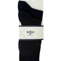 Light Navy Blue 2-Pack Cotton Patterned Sock Set