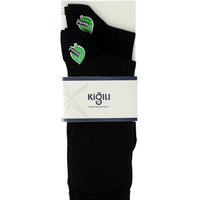 Light Black 2-Pack Bamboo Blend Patterned Sock Set
