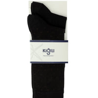 Medium Brown 2-Pack Cotton Patterned Socks