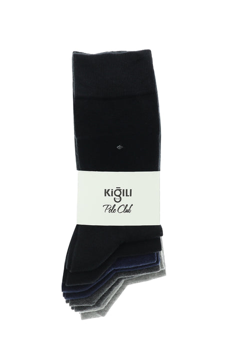 Colorful 8-Pack Cotton Seamless Sock Set