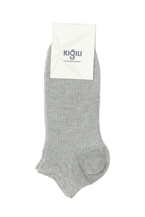 Medium Grey 2-Pack Cotton Sports Socks Set