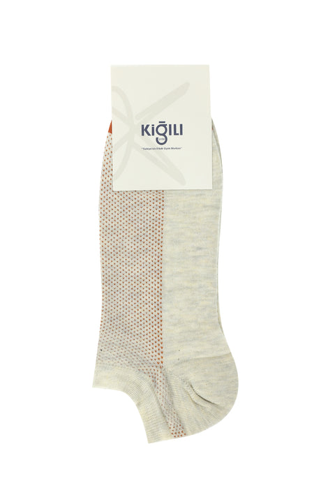 Tile Patterned 2-Pack Cotton Sports Socks Set