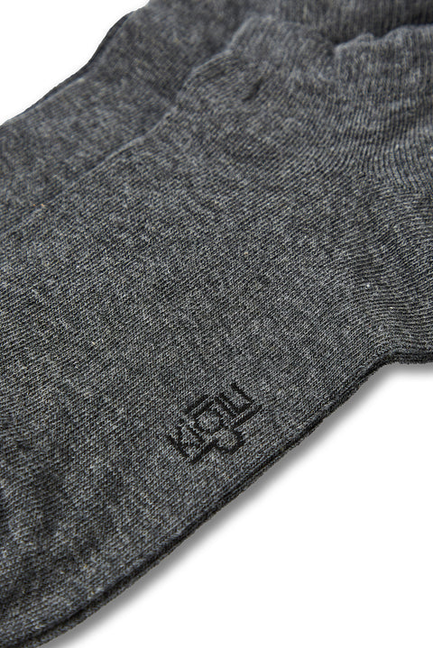 Medium Gray 2-Pack Cotton Sports Socks Set