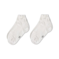 White 2-Pack Cotton Sports Socks Set