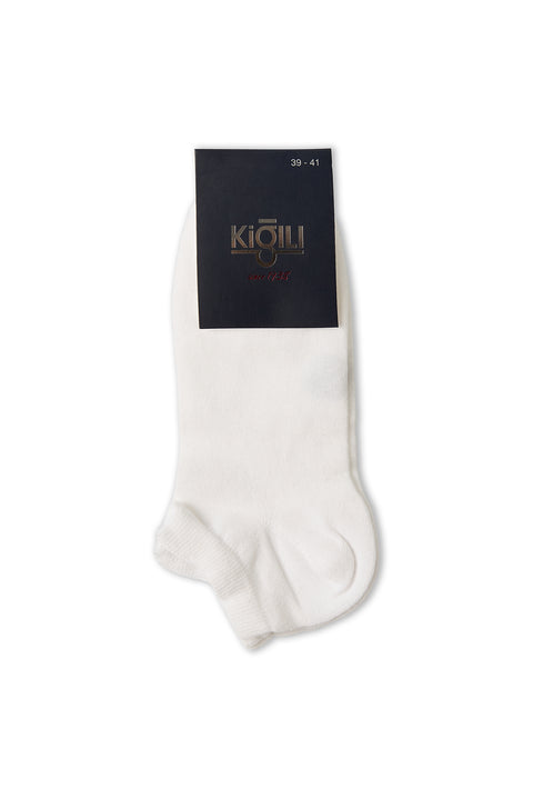 White 2-Pack Cotton Sports Socks Set