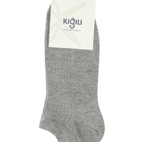 Medium Grey Melange 2-Pack Cotton Sports Socks Set